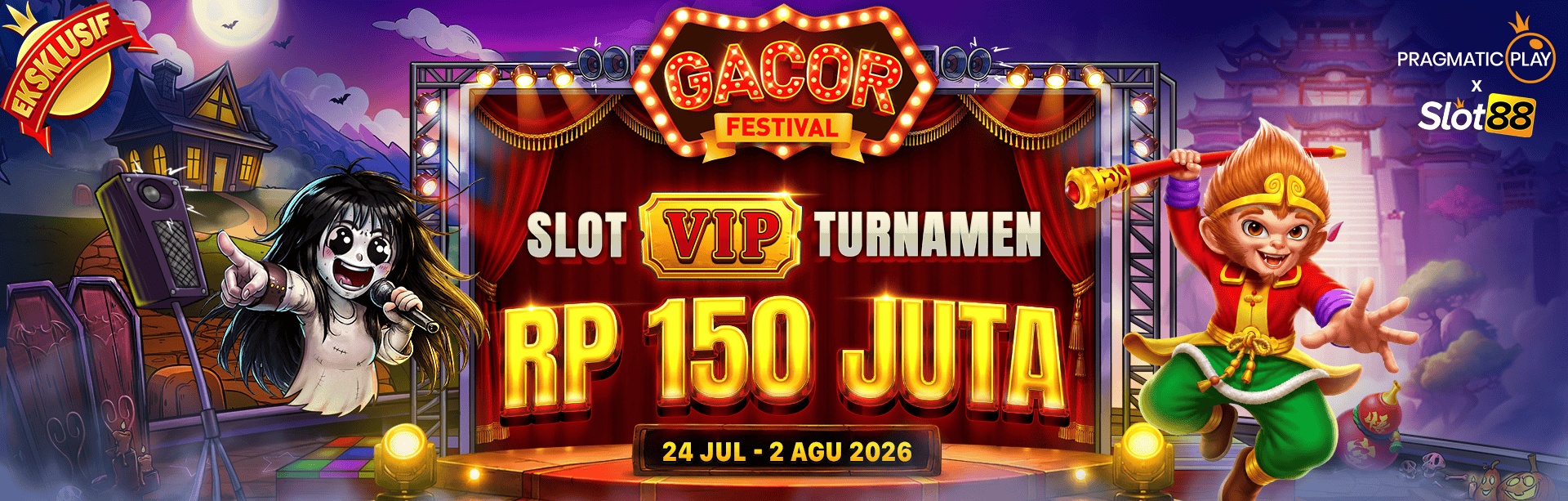 SLOT88 X PP - GACOR FESTIVAL: SLOT VIP TOURNAMENT