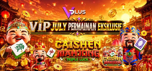 VPLUS - CAISHEN MAHJONG: TRIPLE LUCK GAME PROMO BANNER